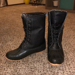 Sporto Fur lined Duck boots